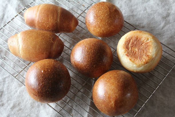スイートロール 菓子パン生地 のレシピ 作り方 小麦 自家製酵母で作るおうちパンレシピ
